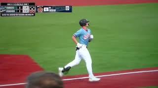 Aberdeen Ironbirds(Orioles - High-A)Jud Fabian home run vs. Asheville screenshot 5