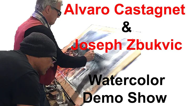 Alvaro Castagnet & Joseph Zbukvic Watercolor Demon...