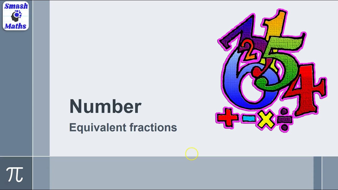 Equivalent fractions - YouTube