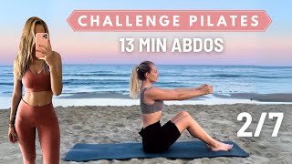 7-DAY BEGINNER PILATES CHALLENGE 2/7 | 13 MIN ABS | NO EQUIPMENT REQUIRED | JESSY PILATES screenshot 4