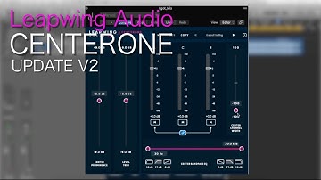Leapwing Audio CenterOne Update V2