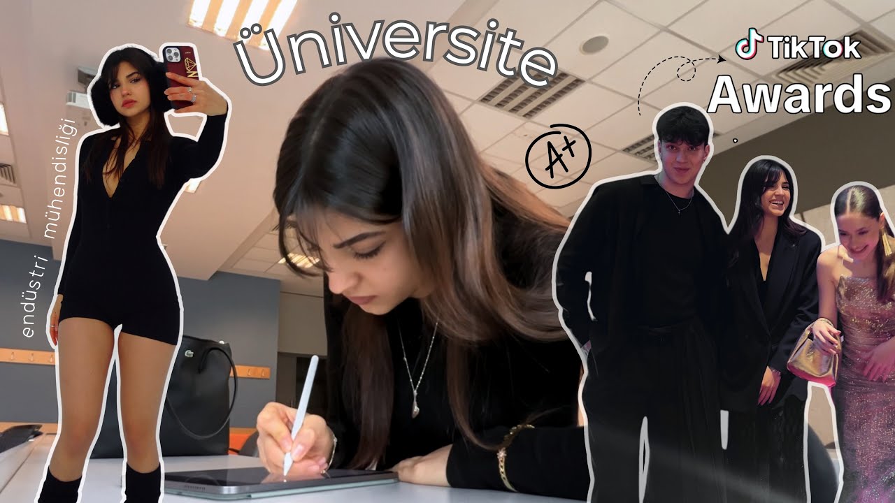 Özyeğin Üniversitesinde ilk haftam…| Tiktok ödül töreni| Endüstri mühendisliği| Üniversite vlog