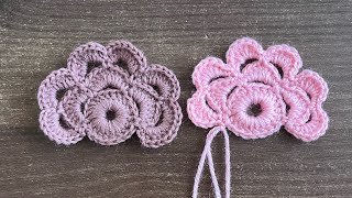 Простой элемент ирландского кружева #crochet #handmade #diy #craft #секретыокси