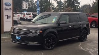 2017 Ford Flex Limited W/ Bluetooth, Backup Camera, Heated/CooledSeats, AWD Review| Island Fo