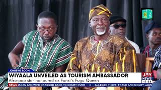 Wiyaala unveiled as tourism ambassador: Afro-pop star honoured as Funsi’s Fugu Queen.