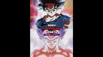 GOKU VS VEGETA RANDOM FORMS ELIMINATION WHEEL (PART 1)