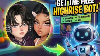 How to Get a FREE Highrise Bot! 🤖 (Emotes, Commands, Admin & VIP) | Vector000 Tutorial