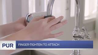 Quick Start Video: PUR Faucet Filtration System - Horizontal - How to install