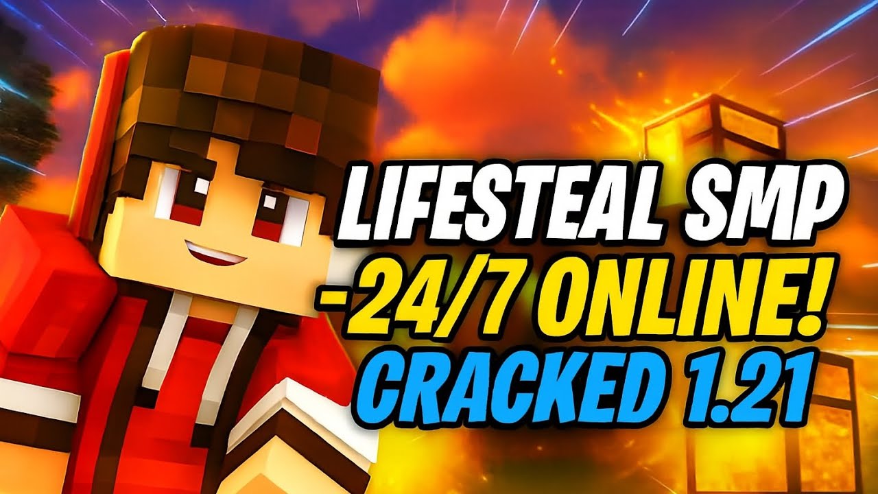 🍓New Best Free Lifesteal Public Smp Server For Minecraft 🍄 | Java/Pe/Pojav | 24/7 Online | Join 1.21