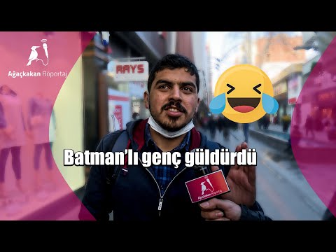 Batman'lı Gençten Komik Röportaj┃Ağaçkakan Röportaj