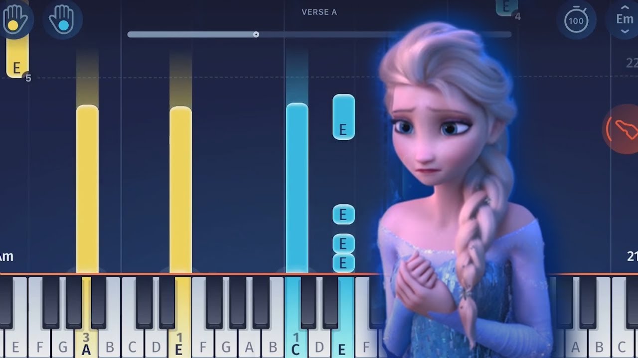 Disney's Frozen For the First Time in Forever (Reprise) EASY Piano