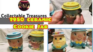 1950 ceramic cookie Jar