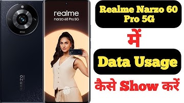How to show data usage on Realme Narzo 60 Pro 5G || Realme Narzo 60 Pro 5G data usage ||