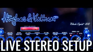 Hughes Kettner Black Spirit 200 Pink Floyd Sound Stereo Setup