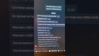 Мониторинг серверов через Telegram 1/2
