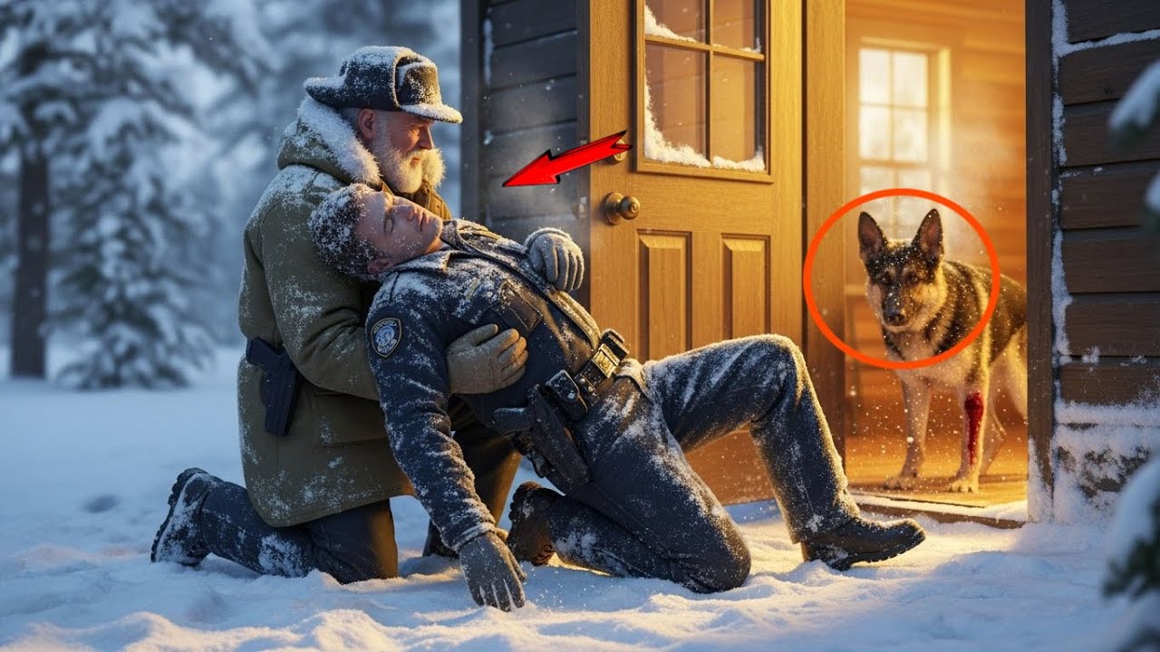 The Loyal Dog Who Refused to Leave His Wounded Officer in the Snow ...
