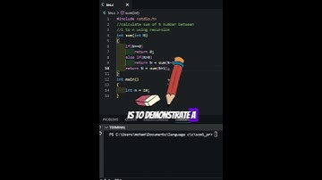 sum of N number between1 to n #coding #javascript #programming #python #clanguage #vscode #arduino