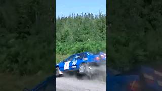 Ta stöd mot vallarna för att få fart ut ur kurvan. Är det inte så de säger kommentatorerna? #rally