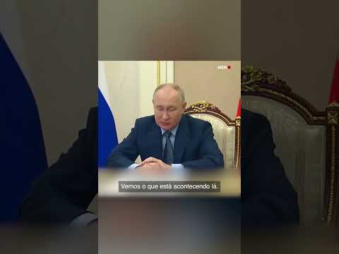 Presidente da Rússia destaca ‘dever sagrado’ de fornecer ajuda a Gaza