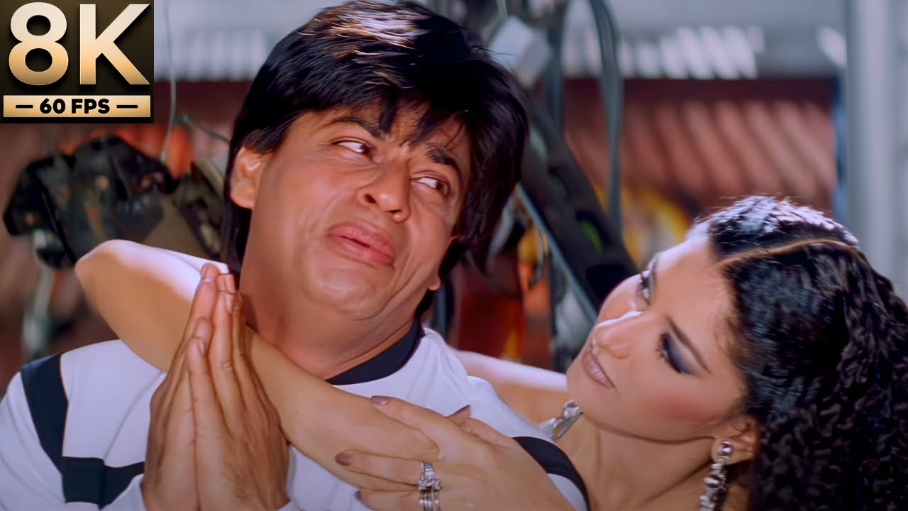 Mahbob Khas 8K Remastered - Mere Mehboob Mere Sanam | Shah Rukh Khan, Juhi Chawla ...