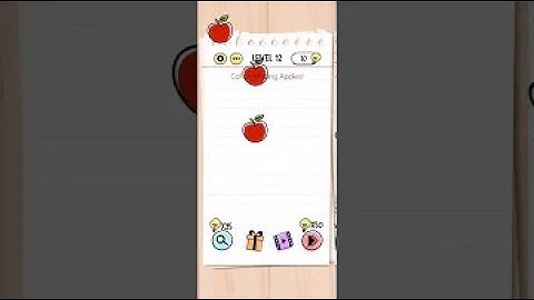 Brain Test Level 12 - Catch 5 Falling Apples (Walkthrough Video)