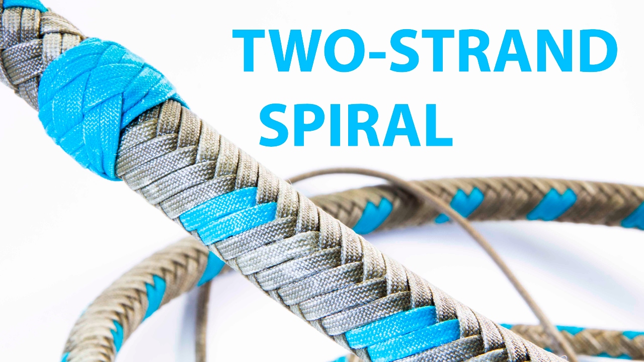Formålet Vidunderlig hårdtarbejdende Two - Strand Spiral Pattern - Bullwhip | Nick's Whip Shop - YouTube