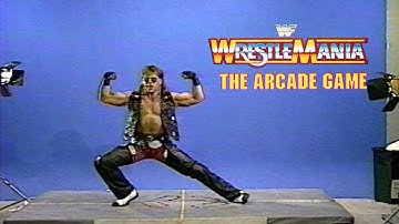 Shawn Michaels had never worked so hard! | Behind-the-Scenes Footage of Wrestlemania The Arcade Game