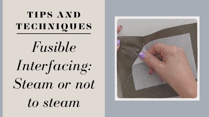 Sewing Hack: How To Apply Fusible Interfacing Without Ruining Your Life!!!  