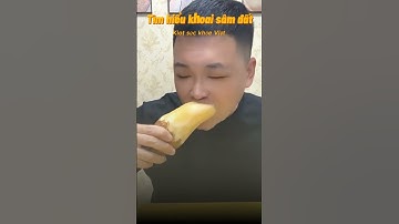 Khoai sâm đất   loại củ “mát từ đầu đến chân” giải nhiệt, tốt cho hệ tiêu hóa, càng ăn càng khỏe