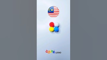 What color do mixed flags make #colormixing  #satisfyingart #asmart #shorts