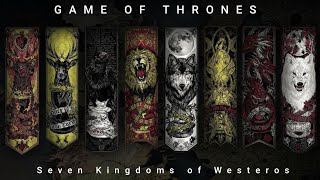 The Seven Kingdoms of Westeros || GAME OF THRONES || HBO #gameofthrones #hbo #explain