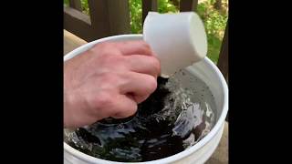 How To Make Worm Castings Tea in a Bucket Without a Bubbler!