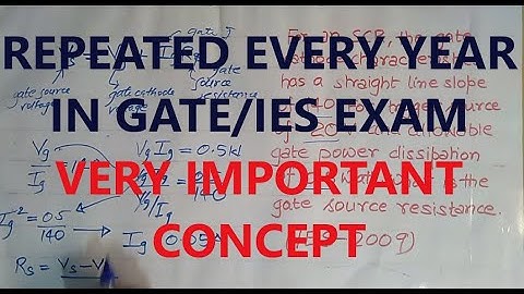 GATE and IES Question | Turning on of SCR | Part 1 | Power Electronics |
