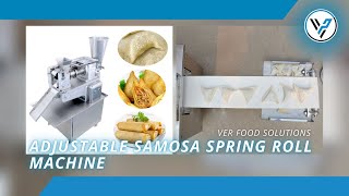 Celebrity Adjustable Samosa Spring Roll Machine By VER Food Solutions Wealth