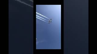 U.S. Air Force Thunderbirds clover loop opener!
