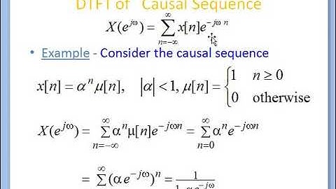 Discrete Time Fourier Transform | Steps | Convergence Conditions | Properties | Solved Examples