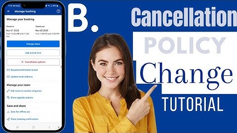 How To Change Cancellation Policy On Booking.com | Booking.com Cancelation Policy Change