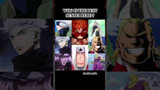 Who Is The Best Sensei Here?