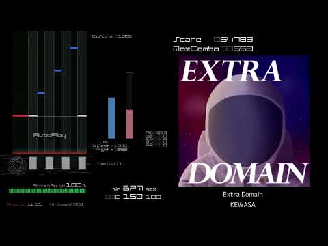 [BMS AutoPlay] Extra Domain - KEWASA / BGI : God_Hunt