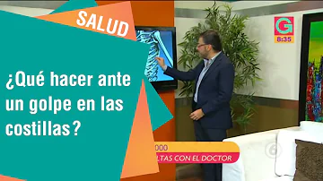 ¿Qué debo hacer si tengo una costilla magullada?