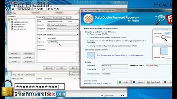 Recover Forgotten Password from FileZilla Accounts