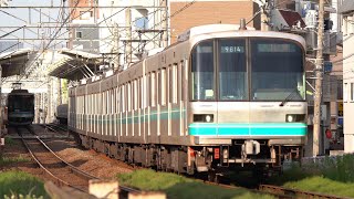 【でんしゃしん 動画】東京地下鉄 9000系　東急目黒線（奥沢） /　Tokyo Metro Series 9000　Tokyu Meguro Line　Okusawa,Tokyo