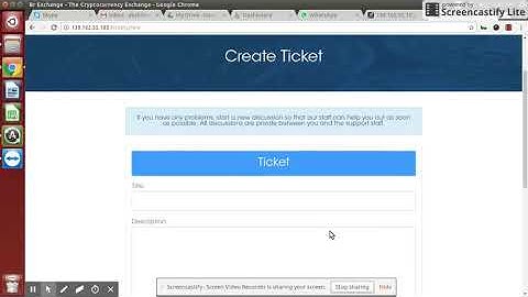 Cryptocurrency Exchange Front End Demo