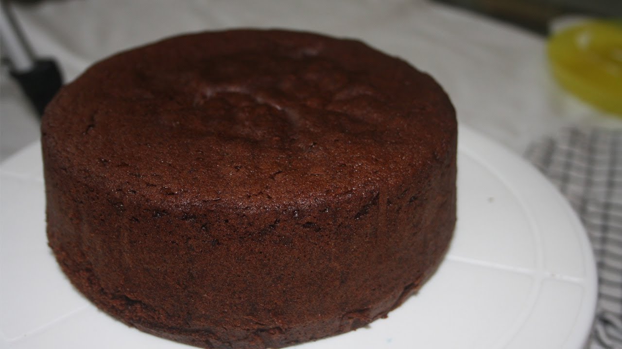 Chocolate sponge cake recipe - Swasthi's Recipes
