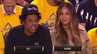 #Beyonce Annoyed After Woman Talks to #JayZ at the #NBA Finals