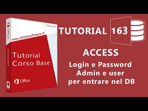 Video: Come Impostare Login E Password