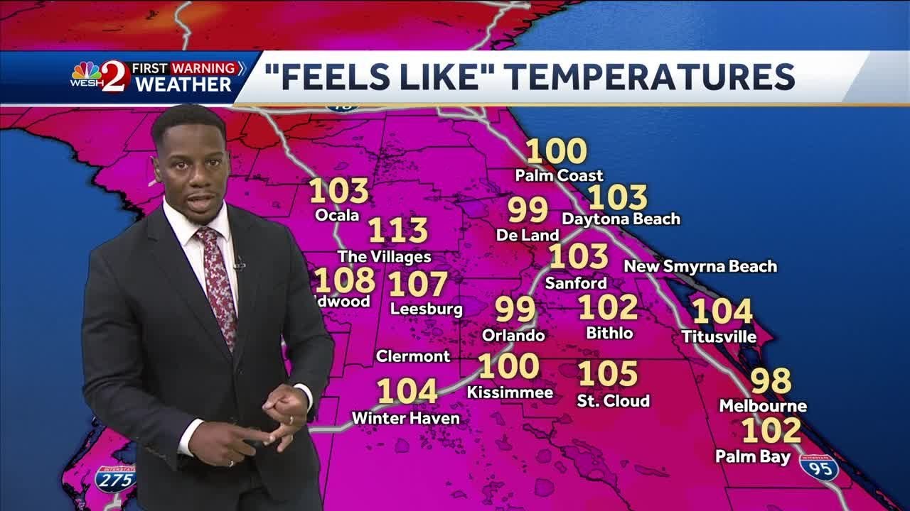 Impact Weather: Central Florida under heat advisory as feels-like ...