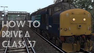 How to drive: BR Class 37