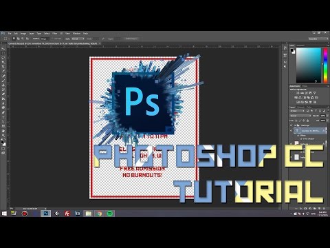 How to create a Poster/Banner/Flyer in Photoshop CS/CC |  | HD