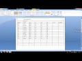 Microsoft word tutorial for beginners | Create mark list & calculate total, average. #Lekhankrishna